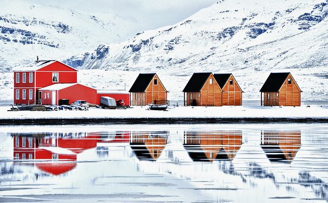 mjoeyri winter time in eskifjordur ski vacation travel east coast iceland